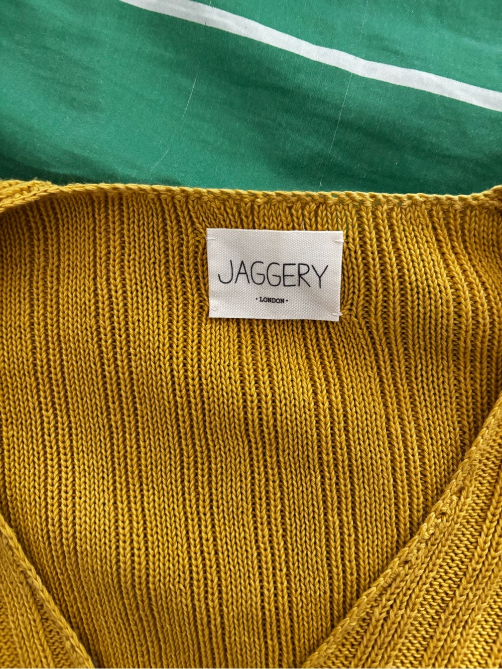 Jaggery London Dulce ribbed top size 2 - Picture 2 of 3